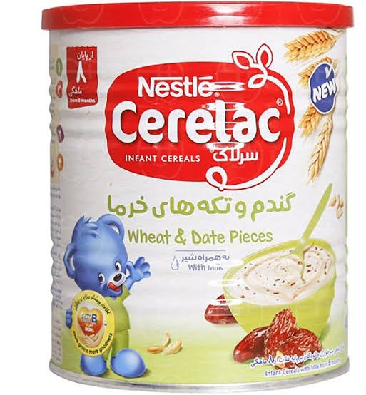 سرلاک گندم وخرما 400 گرمی